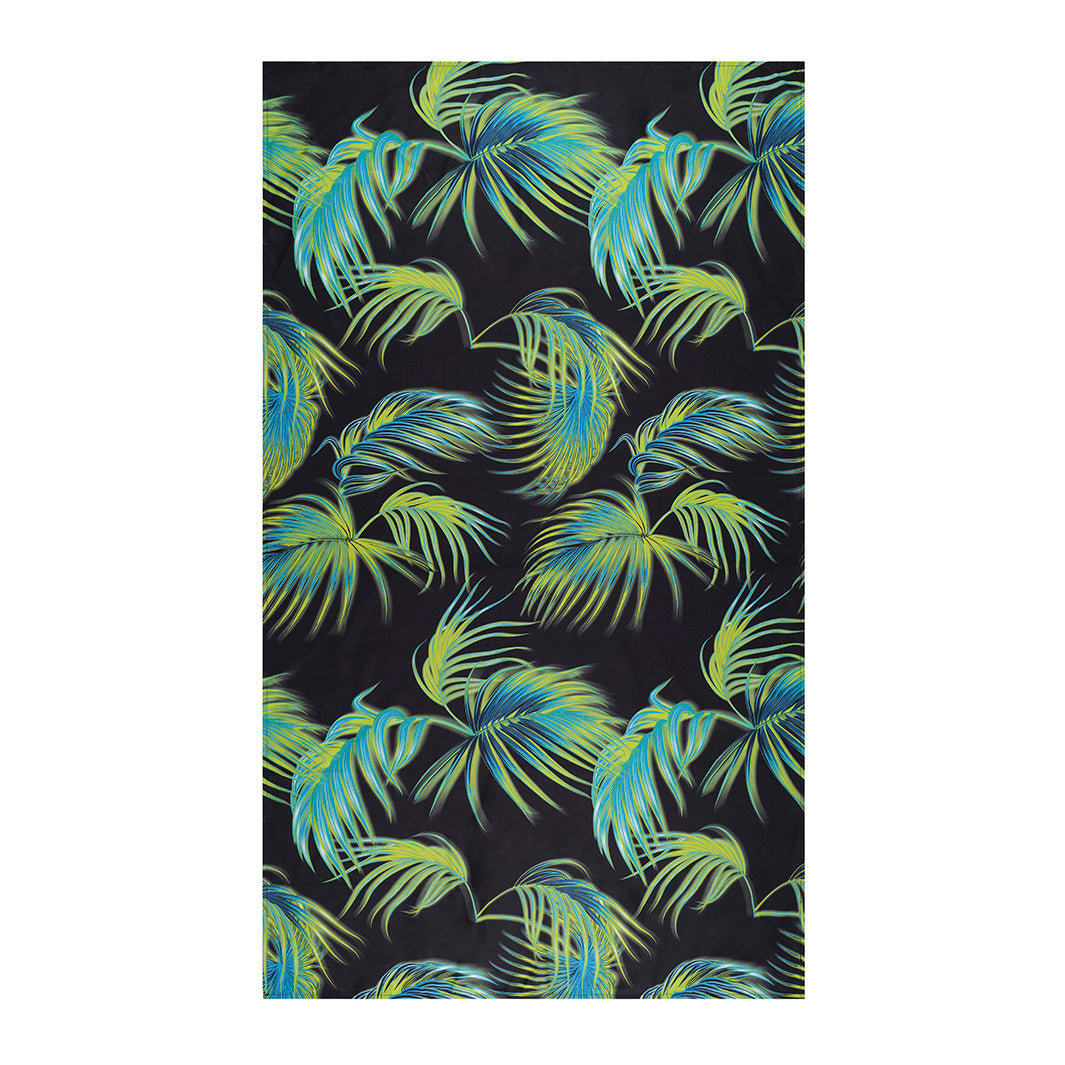 Cancer Council | Palm Breeze Sand Free Towel - Flat | Green | UPF50+ Protection