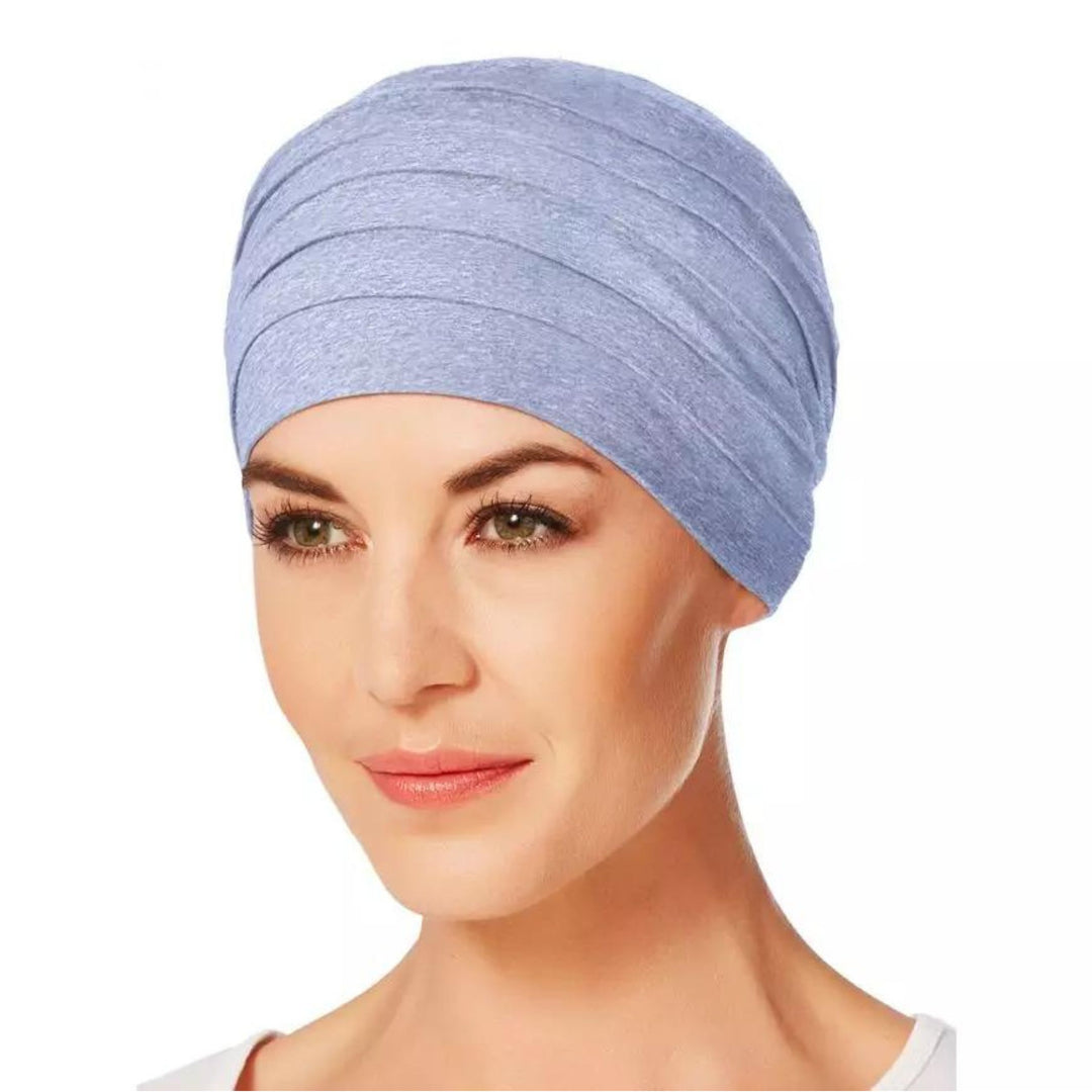 Christine Yoga Turban - Light Blue