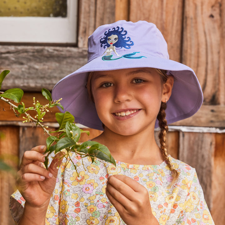 Cancer Council | Annabel Bucket Hat - Lifestyle | Lilac | UPF50+ Protection