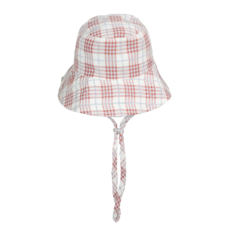 Cancer Council | Dale Reversible Bucket Hat - Flat | Red | UPF50+ Protection