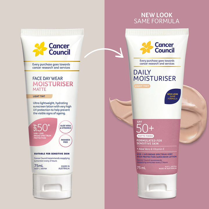 Daily Moisturiser Light Tint SPF50+ 75ml | Update