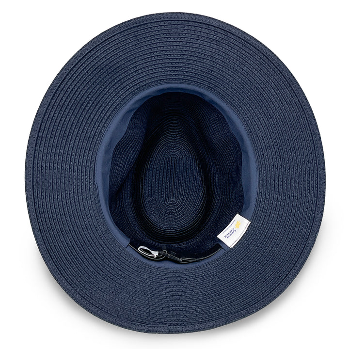 Cancer Council | Sherry Fedora Hat - Under Brim | Navy | UPF50+ Protection