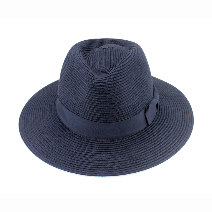 Cancer Council | Sherry Fedora Hat - Front | Navy | UPF50+ Protection