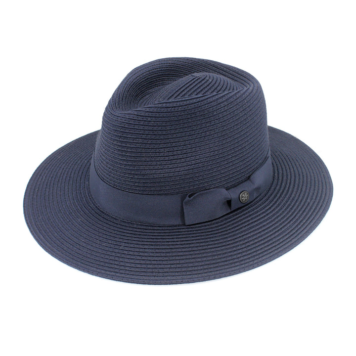 Cancer Council | Sherry Fedora Hat - Angle | Navy | UPF50+ Protection