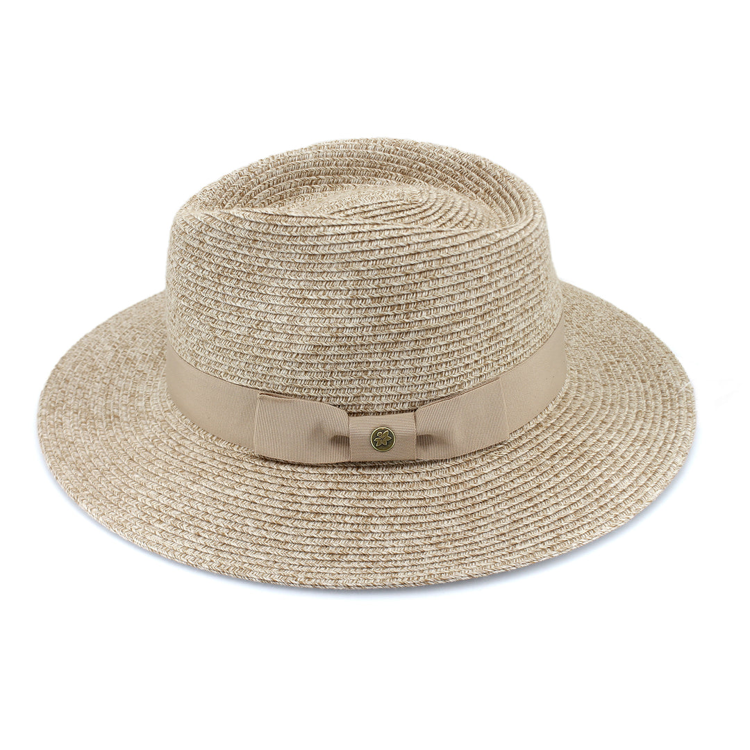 Cancer Council | Sherry Fedora Hat - Side | Oatmeal | UPF50+ Protection