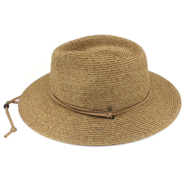 Cancer Council | Jody Fedora Hat - Side| Camel | UPF50+ Protection