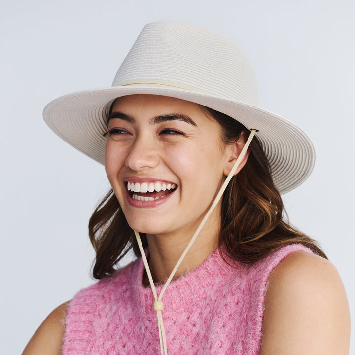 Cancer Council | Jody Fedora Hat - Lifestyle | Ivory | UPF50+ Protection