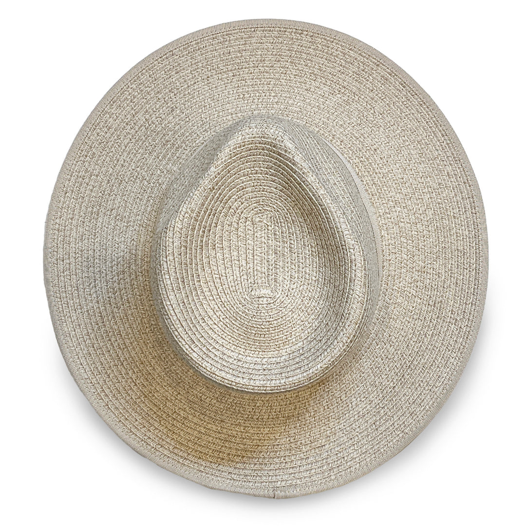 Cancer Council | Linda Fedora Hat - Top | Mixed Camel | UPF50+ Protection