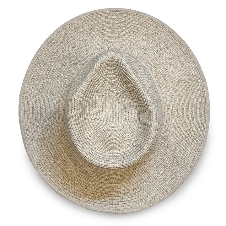 Cancer Council | Linda Fedora Hat - Top | Mixed Camel | UPF50+ Protection