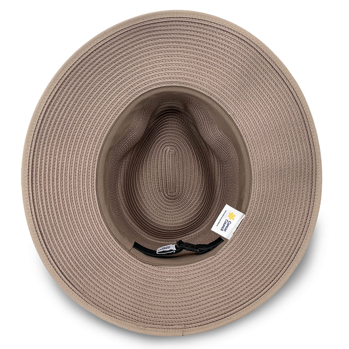 Cancer Council | Linda Fedora Hat - Under Brim | Taupe | UPF50+ Protection