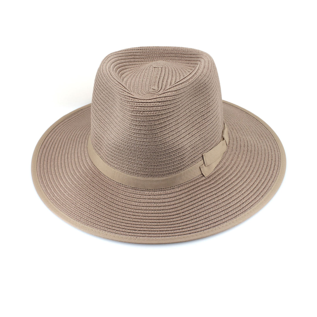 Cancer Council | Linda Fedora Hat - Front | Taupe | UPF50+ Protection