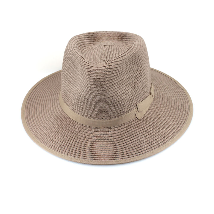 Cancer Council | Linda Fedora Hat - Front | Taupe | UPF50+ Protection
