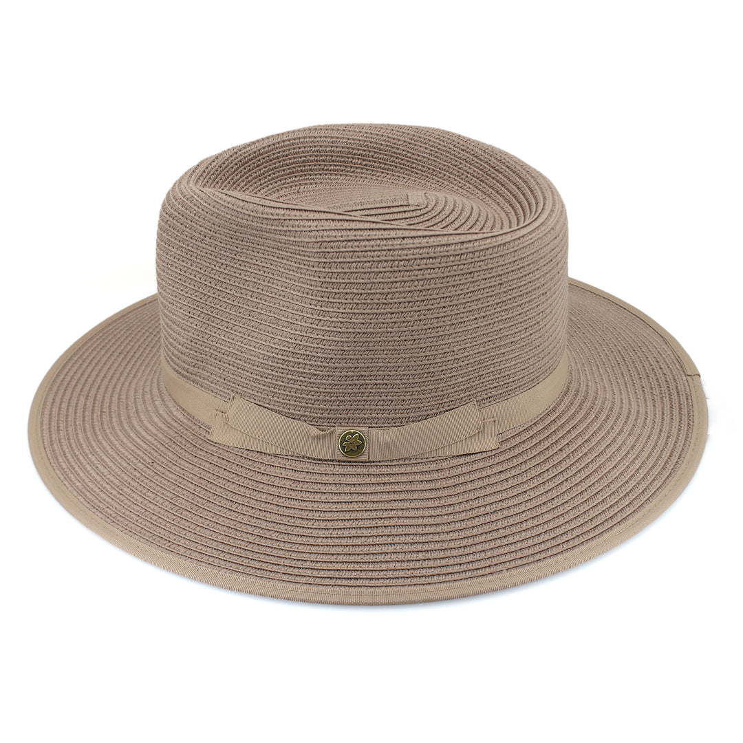 Cancer Council | Linda Fedora Hat - Side | Taupe | UPF50+ Protection