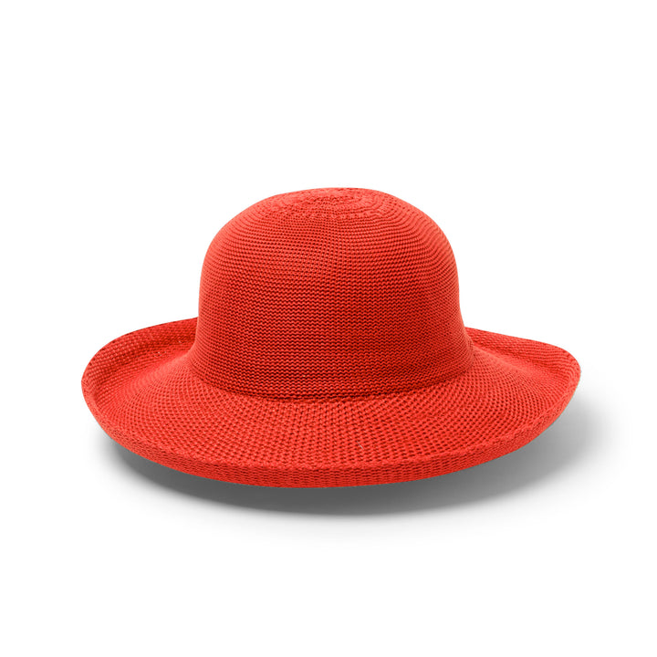 Cancer Council | Classic Breton Hat - Front | Dark Orange | UPF50+