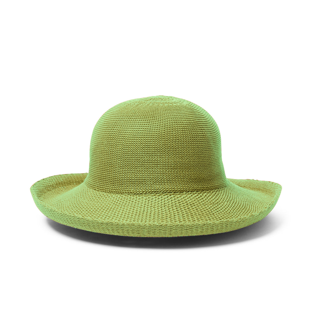 Cancer Council | Classic Breton Hat - Front | Lime Green | UPF50+ Protection