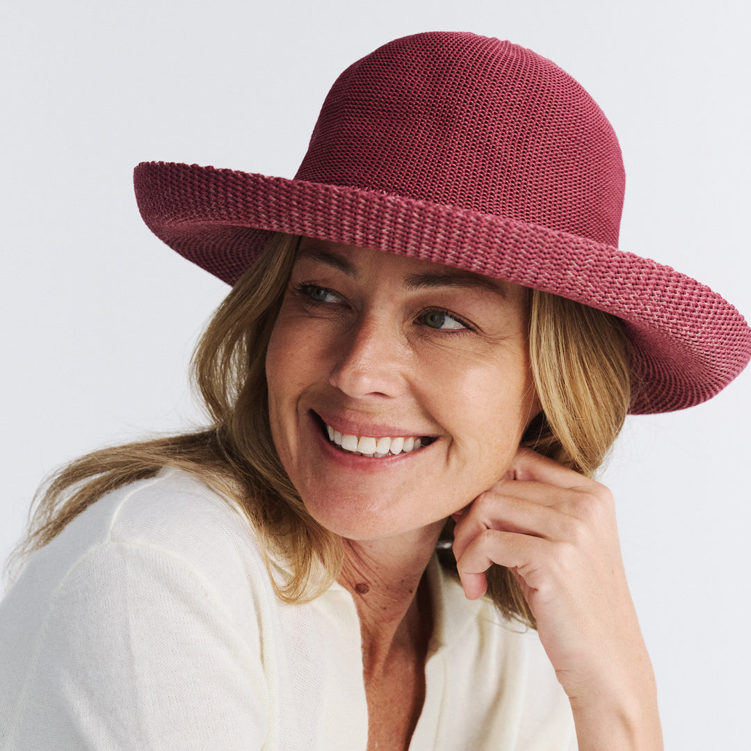 Cancer Council | Classic Breton Hat - Lifestyle | Magenta | UPF50+ Protection