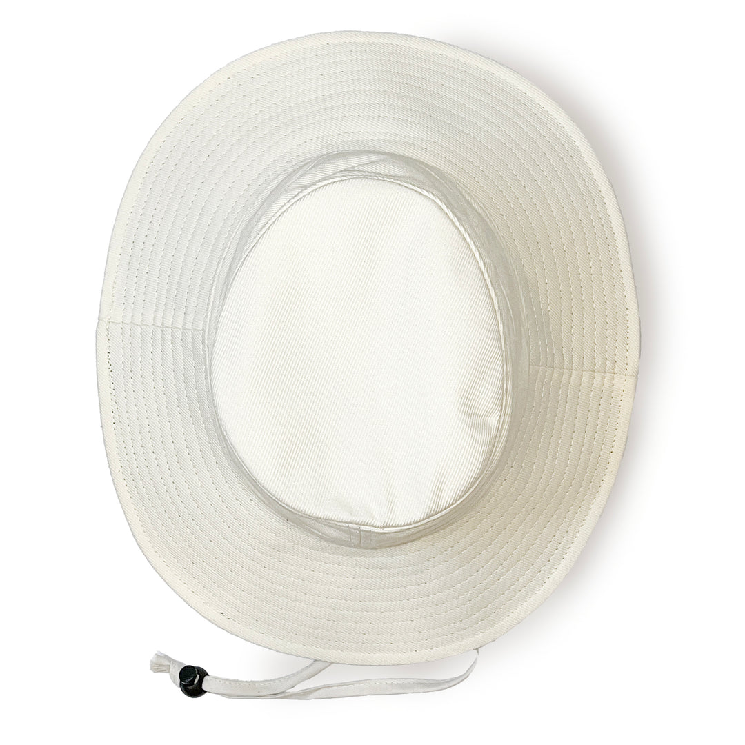 Cancer Council | Alan Cricket Hat - Top | Cream/Navy | UPF50+ Protection