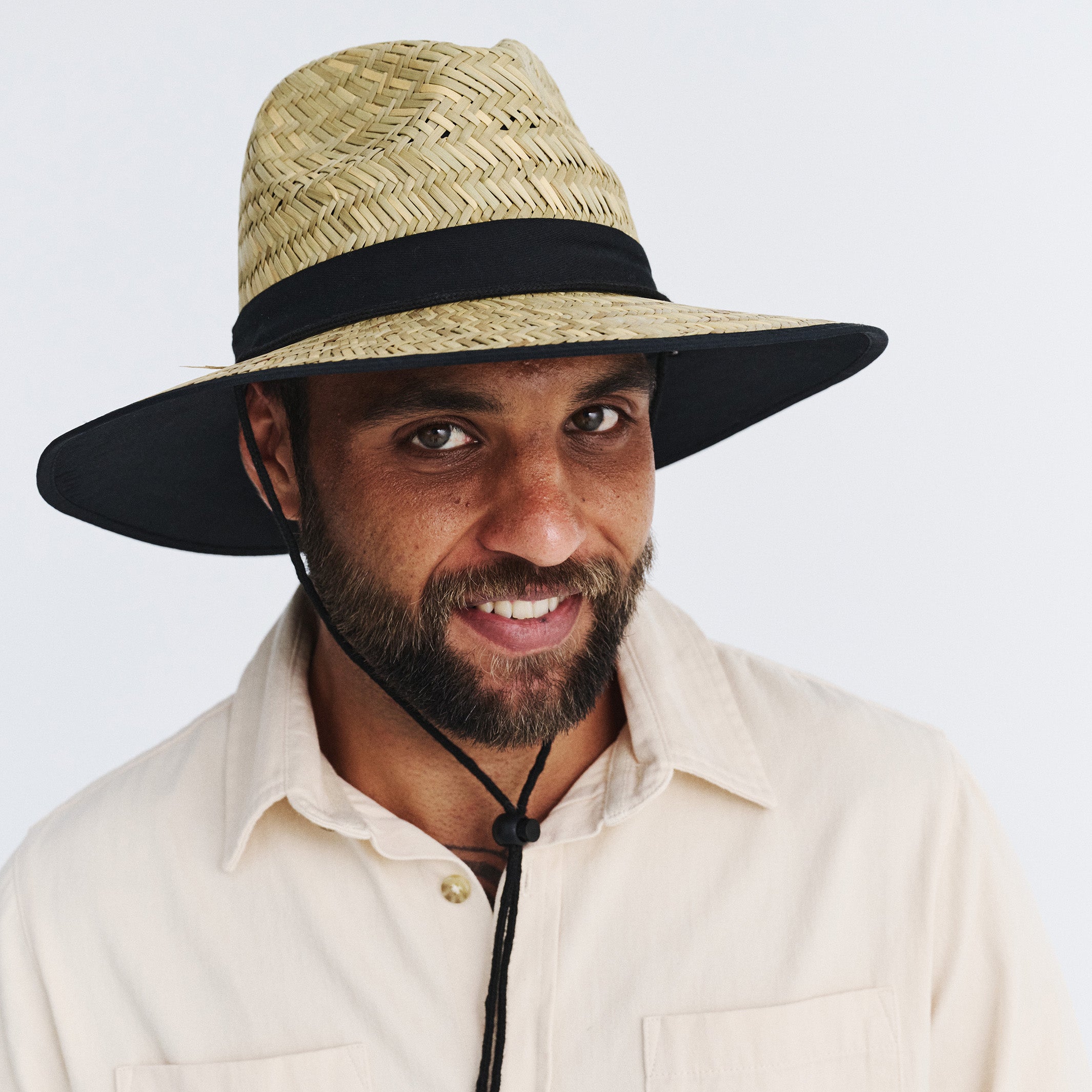 【早い者勝ち】SUNSEA Unfinished Hat/Straw 20ss Men's Straw Surf Hat UPF50+ | Cancer Council Shop