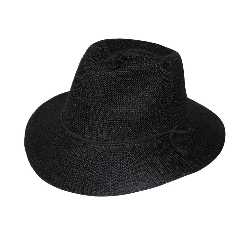 Jacqui Mannish Hat - Black