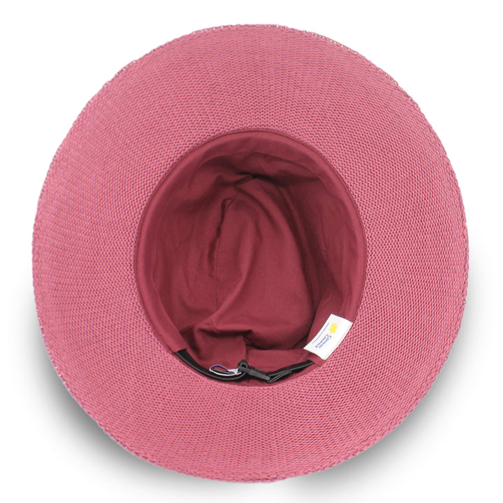 Cancer Council | Jacqui Mannish Hat - Under Brim | Magenta | UPF50+ Protection