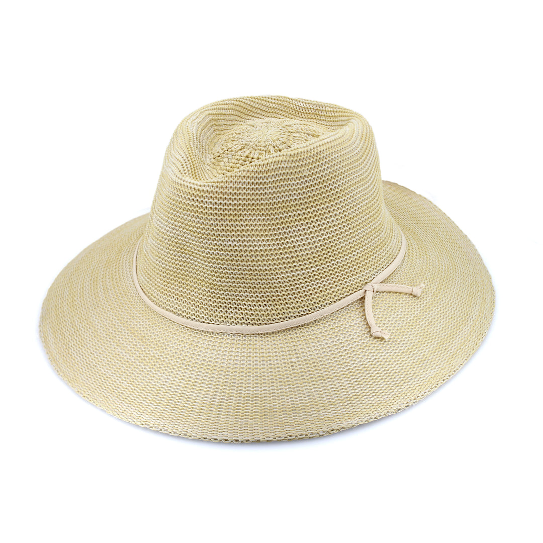 Cancer Council | Jacqui Mannish Hat - Angle | Yellow | UPF50+ Protection