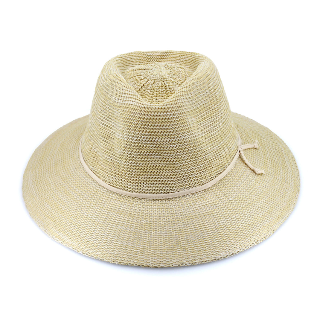 Cancer Council | Jacqui Mannish Hat - Front | Yellow | UPF50+ Protection