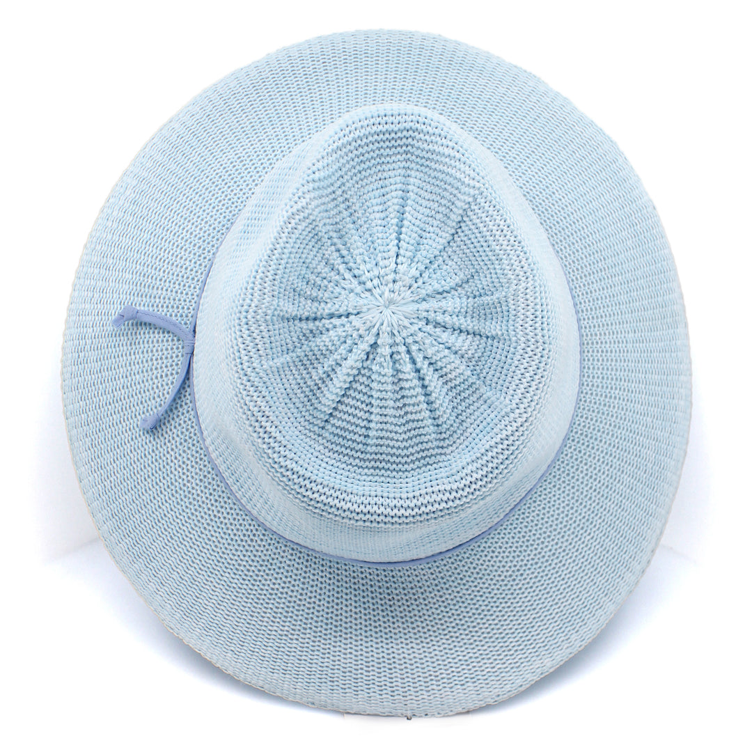 Cancer Council | Jacqui Mannish Hat - Top | Crystal Blue | UPF50+ Protection