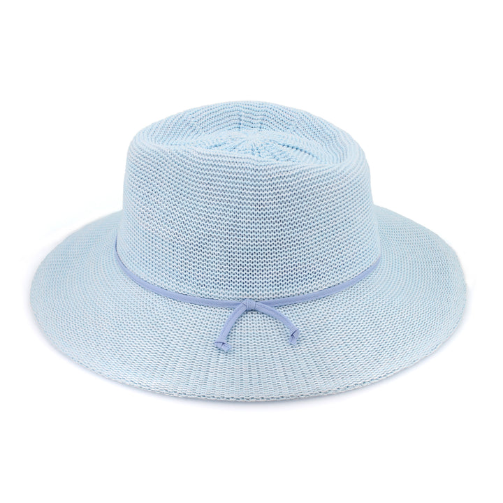 Cancer Council | Jacqui Mannish Hat - Side | Crystal Blue | UPF50+ Protection