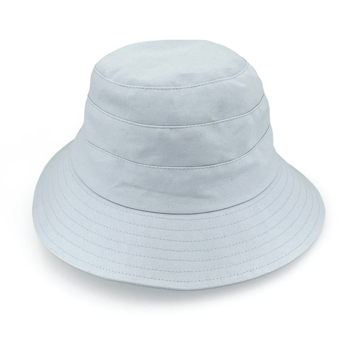 Cancer Council | Golf Bucket Hat - Front | Light Blue | UPF50+ Protection
