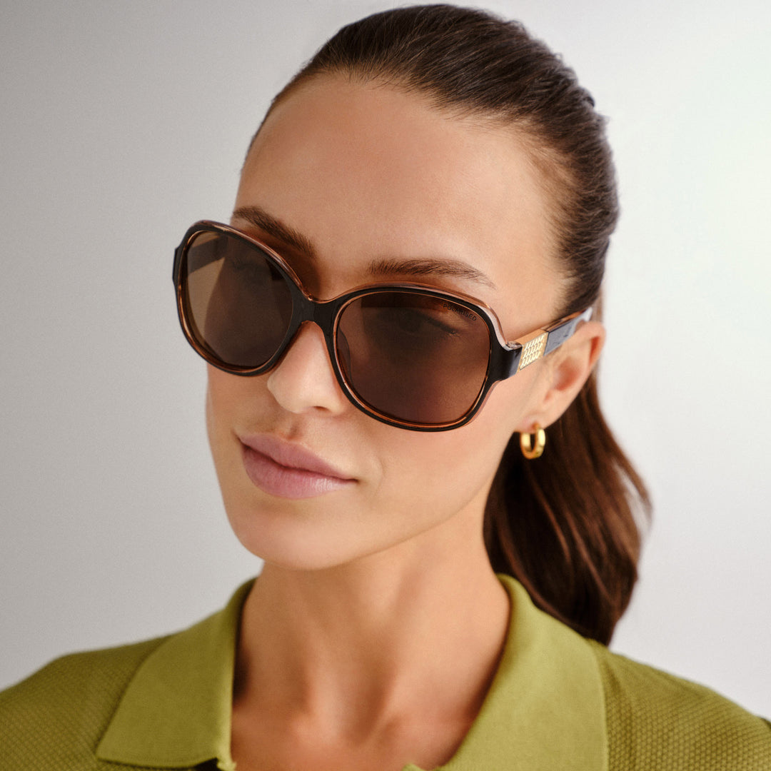 Cancer Council | Beverly Hills Sunglasses - Angle Lifestyle | Black