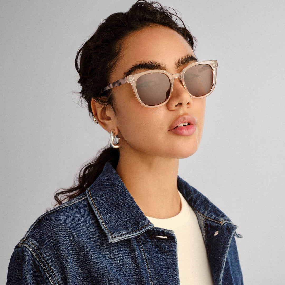 Cancer Council | Babinda Sunglasses | Blush/Tort | Side