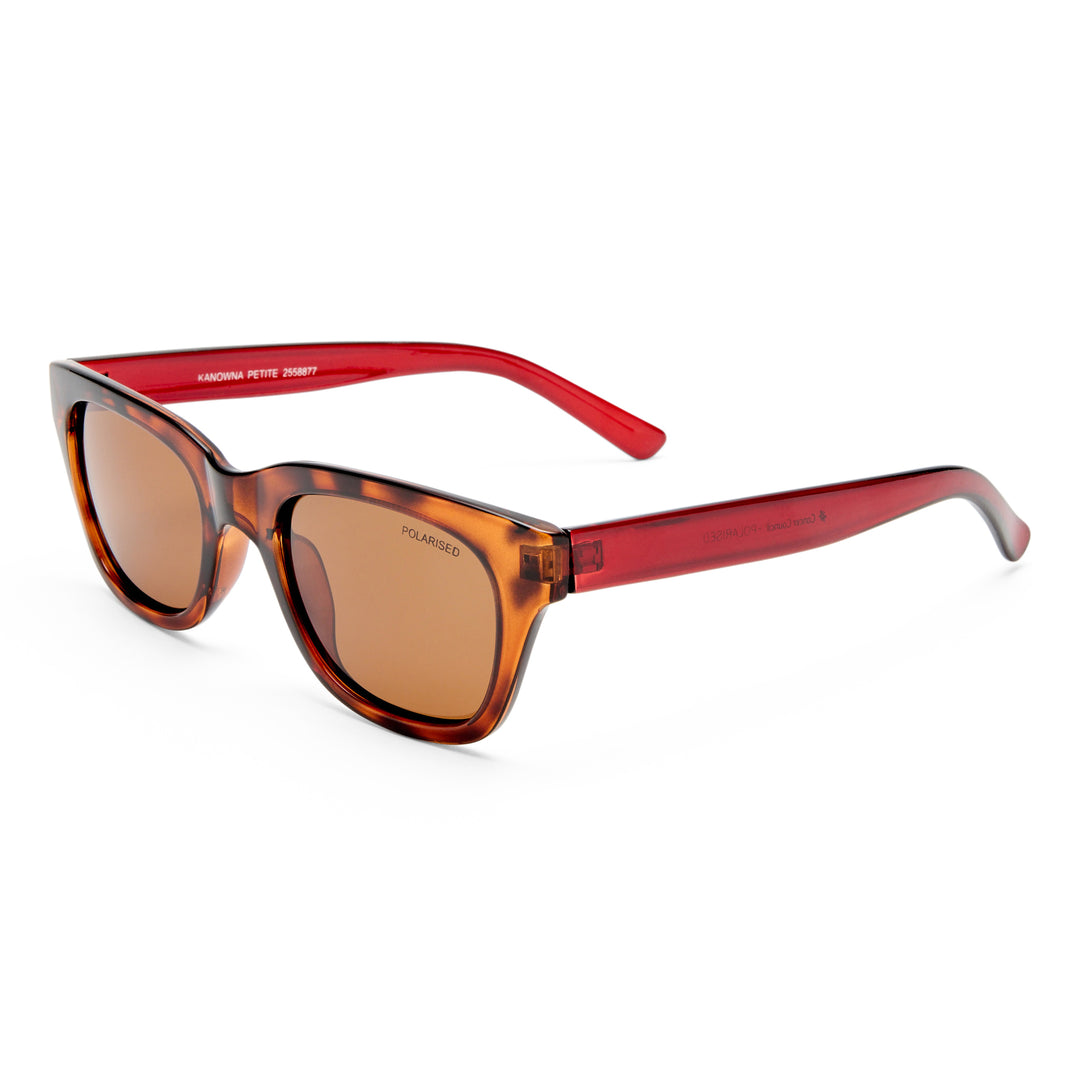 Cancer Council | Kanowna Sunglasses | Tort/Berry | Angle