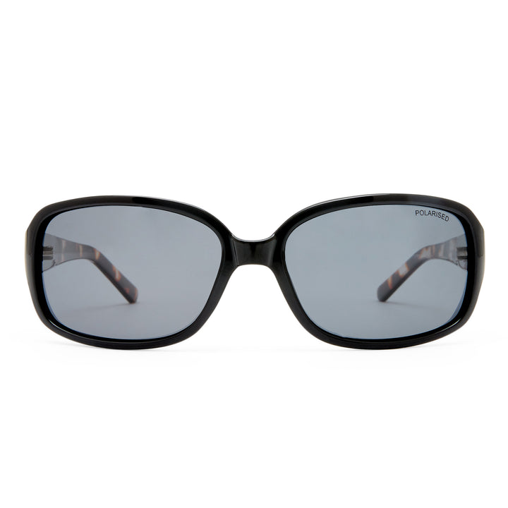Cancer Council | Mcpherson Sunglasses | Black/Tort | Front