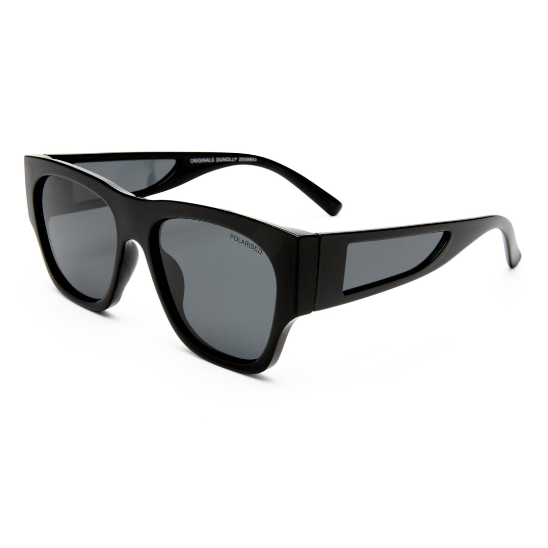 Cancer Council | Originals - Dunolly Sunglasses | Black | Angle
