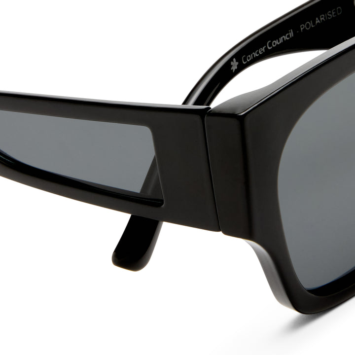Cancer Council | Originals - Dunolly Sunglasses | Black | Zoom