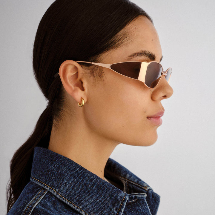 Cancer Council | Originals - Elaine Sunglasses | Rose Gold | Side