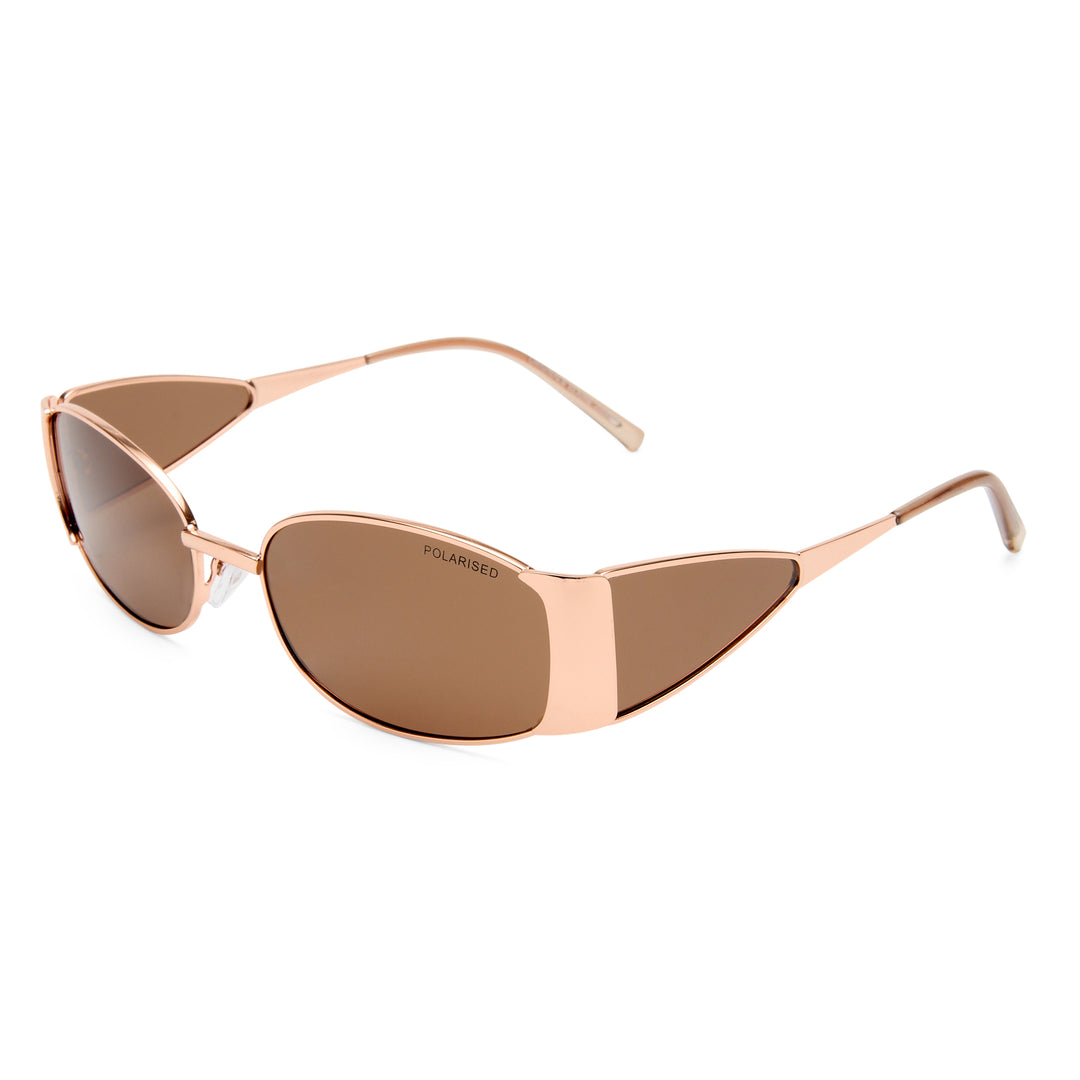 Cancer Council | Originals - Elaine Sunglasses | Rose Gold | Angle