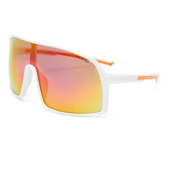 Cancer Council | Outfield Shield Sunglasses | White | Angle
