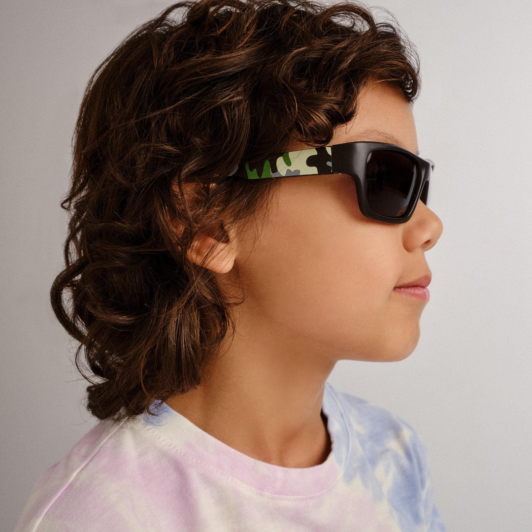 Swordfish Sunglasses - Black Camo - Lifestyle Side