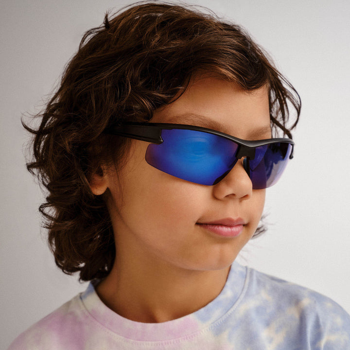 Cancer Council | Armadillo Sunglasses | Black/Blue | Lifestyle