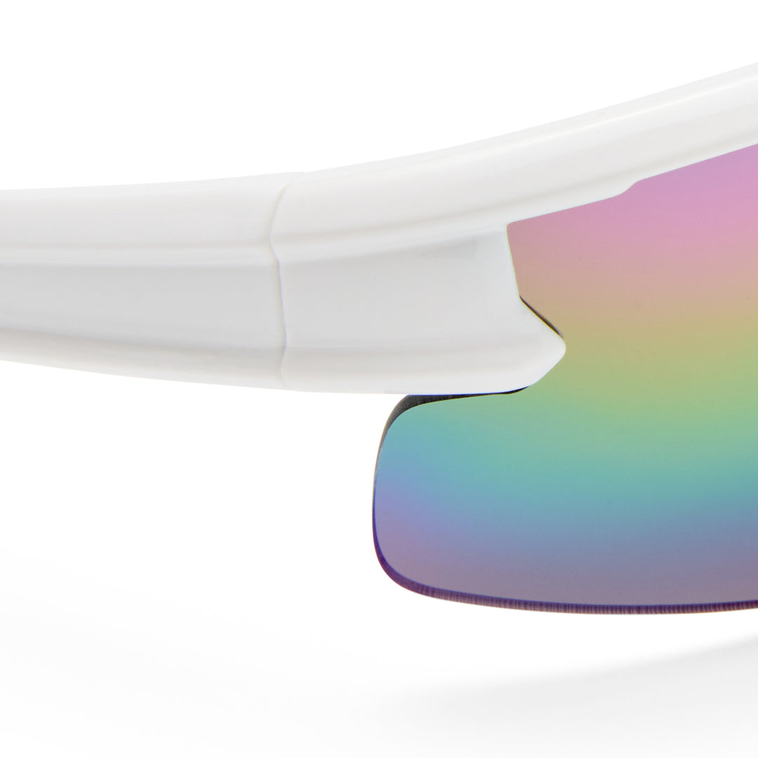 Cancer Council | Armadillo Sunglasses | White/Rainbow | Zoom
