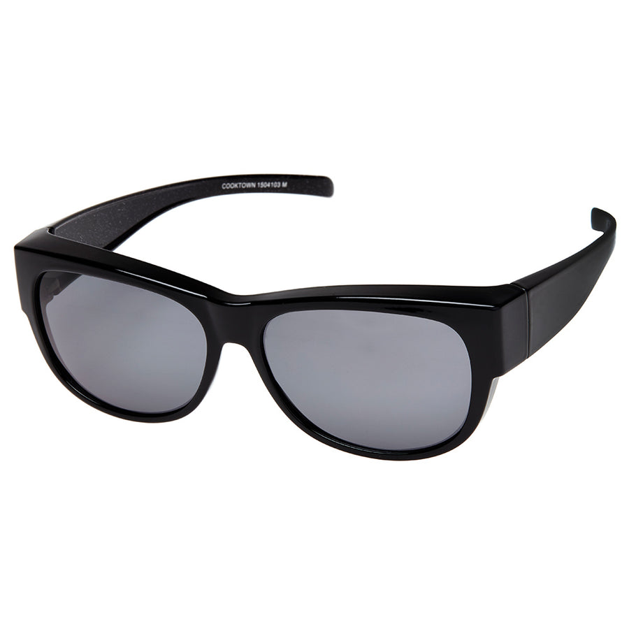 Cooktown Fitover Sunglasses - Black/Violet