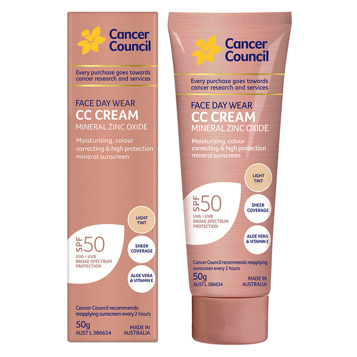 Face Day Wear CC Cream SPF50+ Light Tint 50g