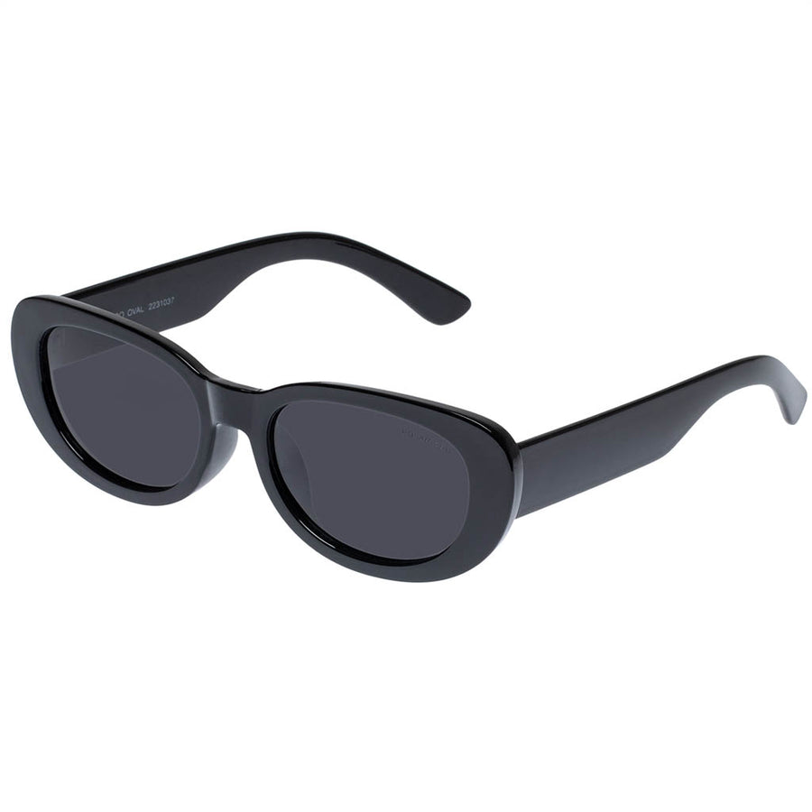 Enviro Oval Sunglasses - Black