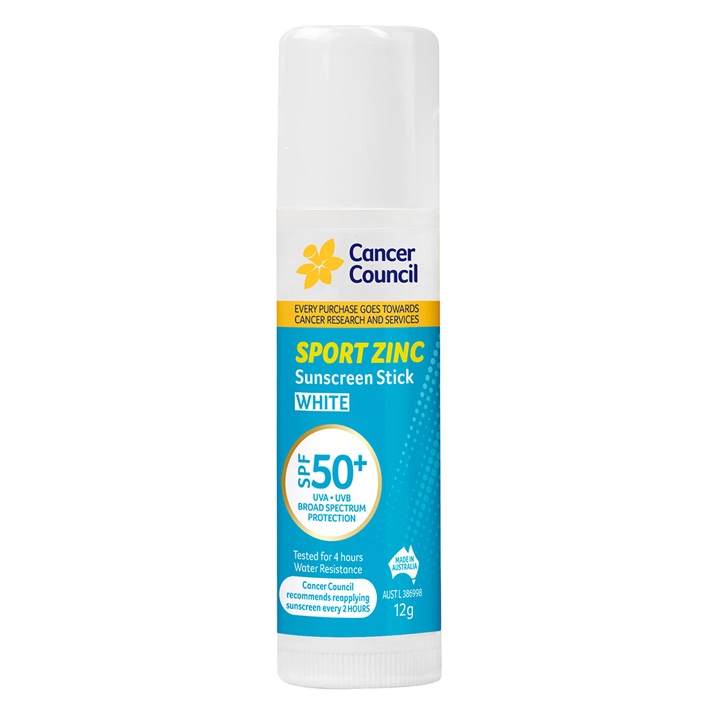 Sport Zinc Stick SPF50+ White