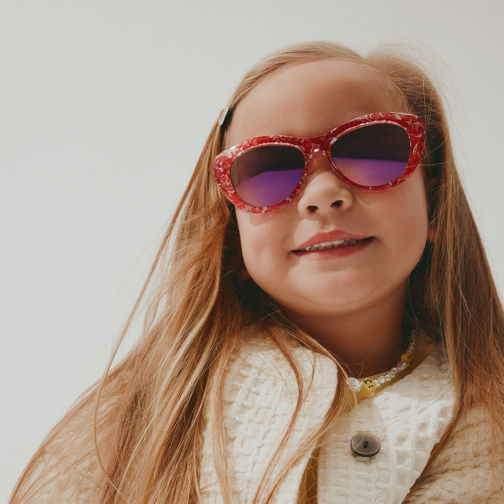 Cancer Council | Rabbit Toddler Sunglasses | Pink Floral | Lifestyle