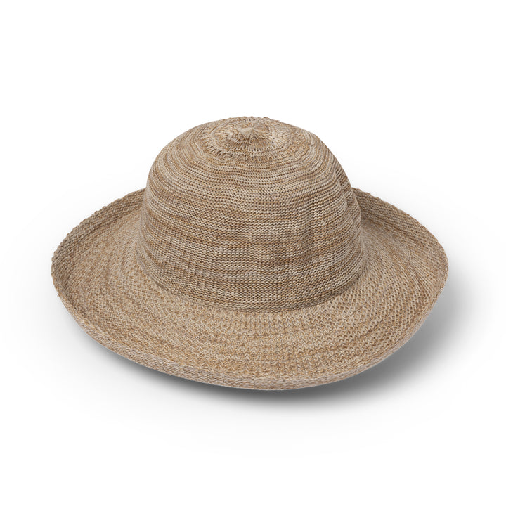 Cancer Council | Classic Breton Hat - From Top | Mixed Camel | UPF50+ Protection