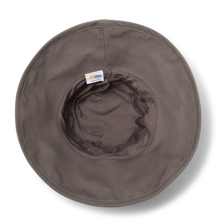 Cancer Council | Essential Traveller Hat - Under Brim | Mocha | UPF50+ Protection