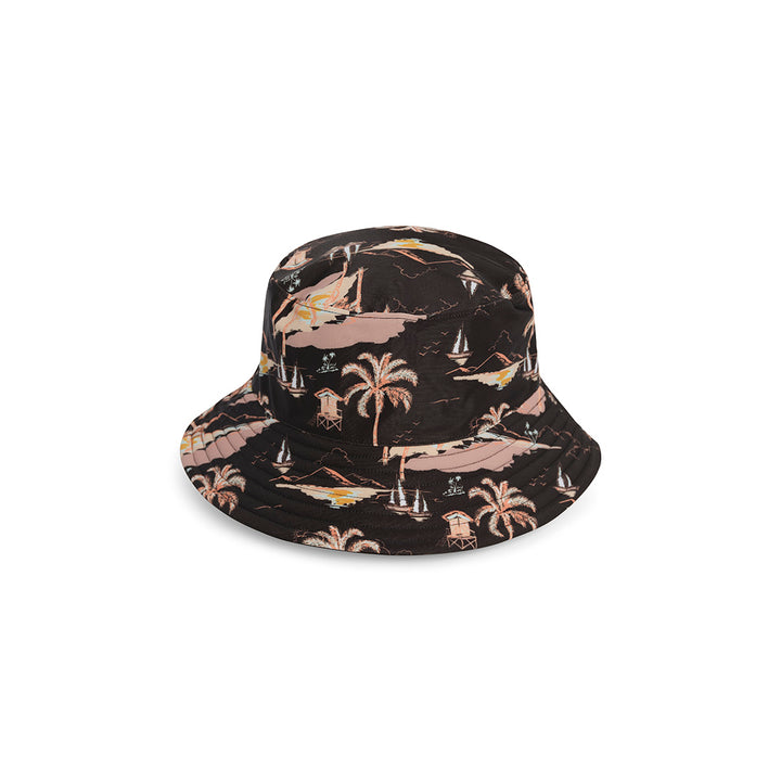 Cancer Council | Surf Spray Bucket Swim Hat - Flat | Phantom | UPF50+ Protection