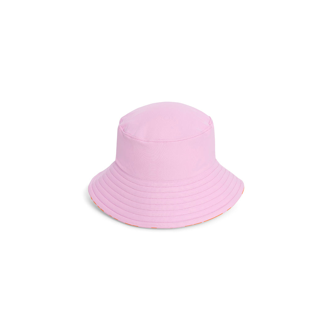 Cancer Council | Ditsy Daisy Bucket Swim Hat - Flat Reverse | Sweet Lilac | UPF50+ Protection